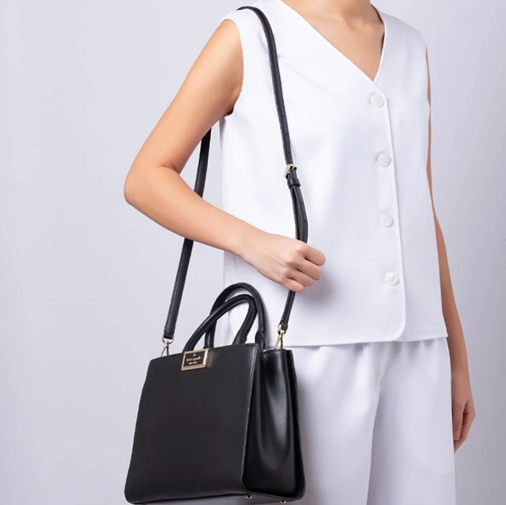 Kate Spade Black Reegan Satchel 7pc Set NWT